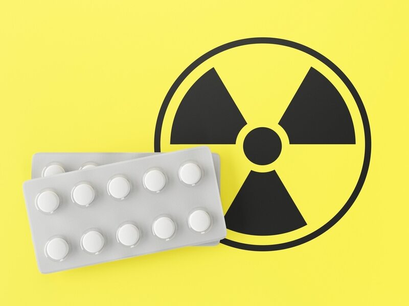 Potassium iodide and radiation hazard properties, dosage, side